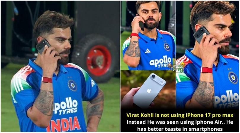 Virat Kohli dials Anushka Sharma, Vamika after India's win; netizens notice his iPhone Air, say he doesn't own iPhone 18 Pro Virat Kohli dials Anushka Sharma, Vamika after India's win; netizens notice his iPhone Air, say he doesn't own iPhone 18 Pro