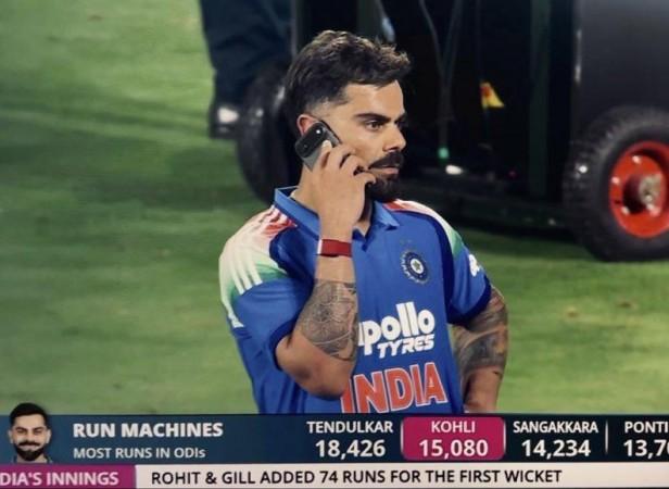 Virat Kohli dials Anushka Sharma, Vamika after India's win; netizens notice his iPhone Air, say he doesn't own iPhone 18 Pro