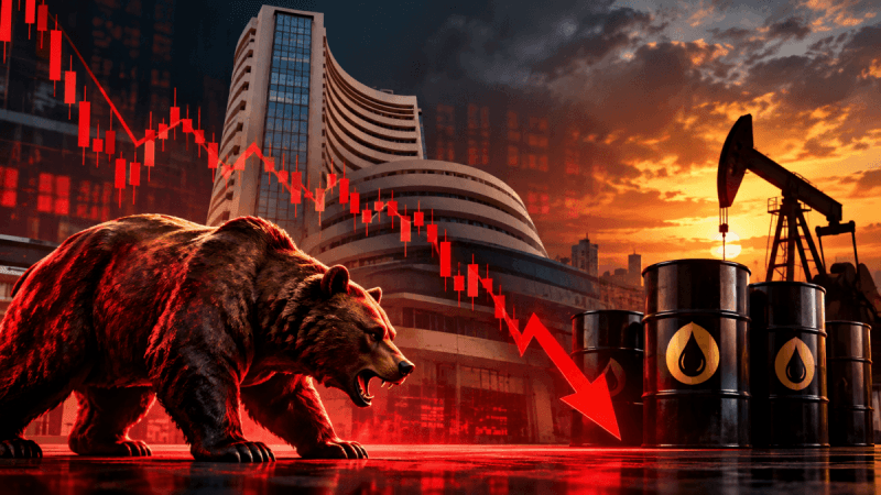 Sensex plunges over 1,100 points, Nifty falls 1.56% as crude prices and West Asia tensions weigh Sensex plunges over 1,100 points, Nifty falls 1.56% as crude prices and West Asia tensions weigh