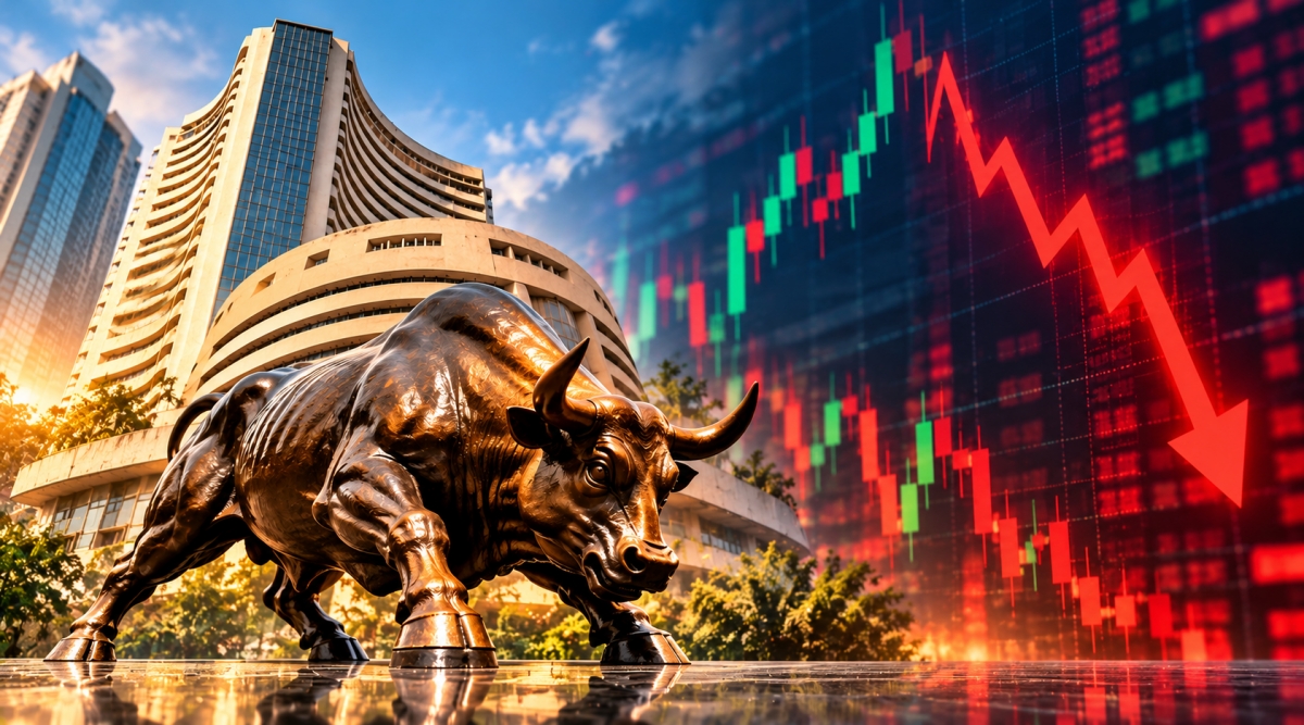 Sensex opens at 72,441, Nifty at 22,665 as FII selling keeps Indian markets cautious