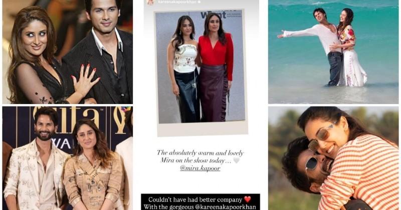 Kareena Kapoor poses with ex-boyfriend Shahid Kapoor’s wife Mira Rajput, calls her gorgeous [Photos]