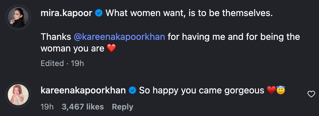 Kareena Kapoor Khan poses with ex-boyfriend Shahid Kapoor's wife Mira Rajput, calls her gorgeous; fans say 'this is how celebs move on'