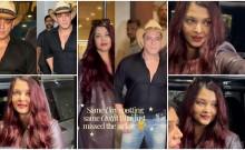 Aishwarya Rai, Salman Khan twin in black as they get spotted in Mumbai; actress returns from PFW, Bhaijaan poses for paps