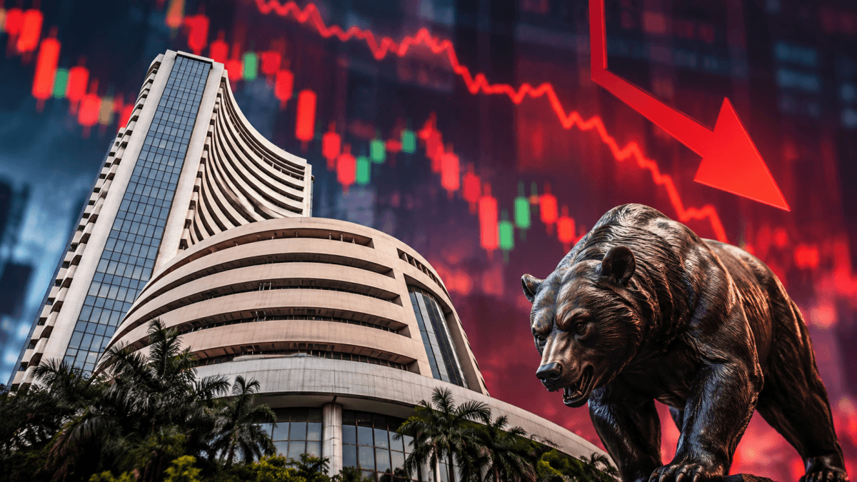 Nifty Opens Below 22,550, Sensex Falls 287 Points Despite Gains In IT And Private Banks