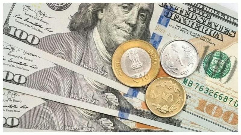 The Indian rupee weakened 3 paise to ₹95.97 against the US dollar