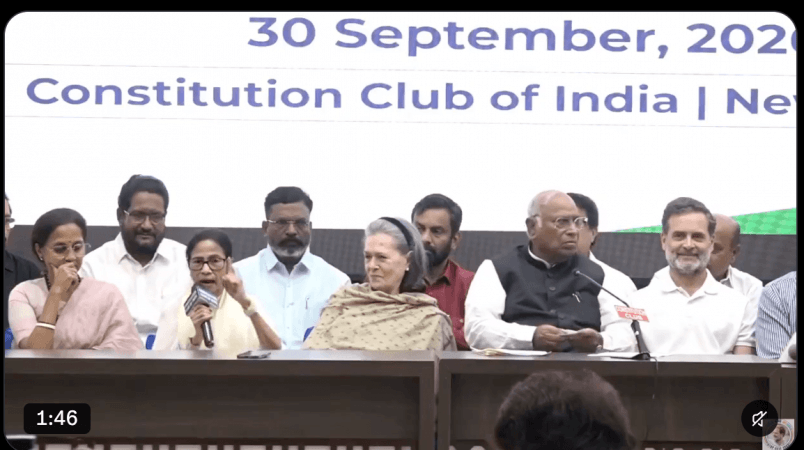 'Gyanesh Kumar Chor Hai': Mamata demands CEC's removal over SIR row at India Bloc meeting 'Gyanesh Kumar Chor Hai': Mamata demands CEC's removal over SIR row at India Bloc meeting
