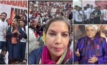 Gyanesh Kumar resign: Shabana Azmi, Naseeruddin Shah, Vishal Dadlani join CJP protest at Shivaji Park, Mumbai