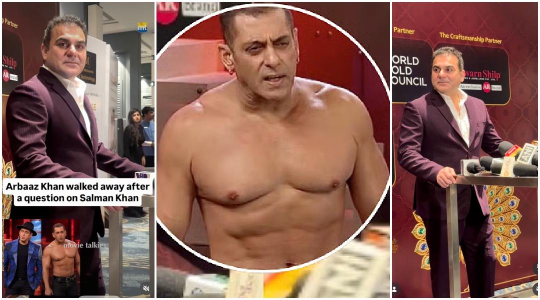Arbaaz Khan avoids question on brother Salman Khan, walks away after paparazzo asks him; fans wonder if there's a rift
