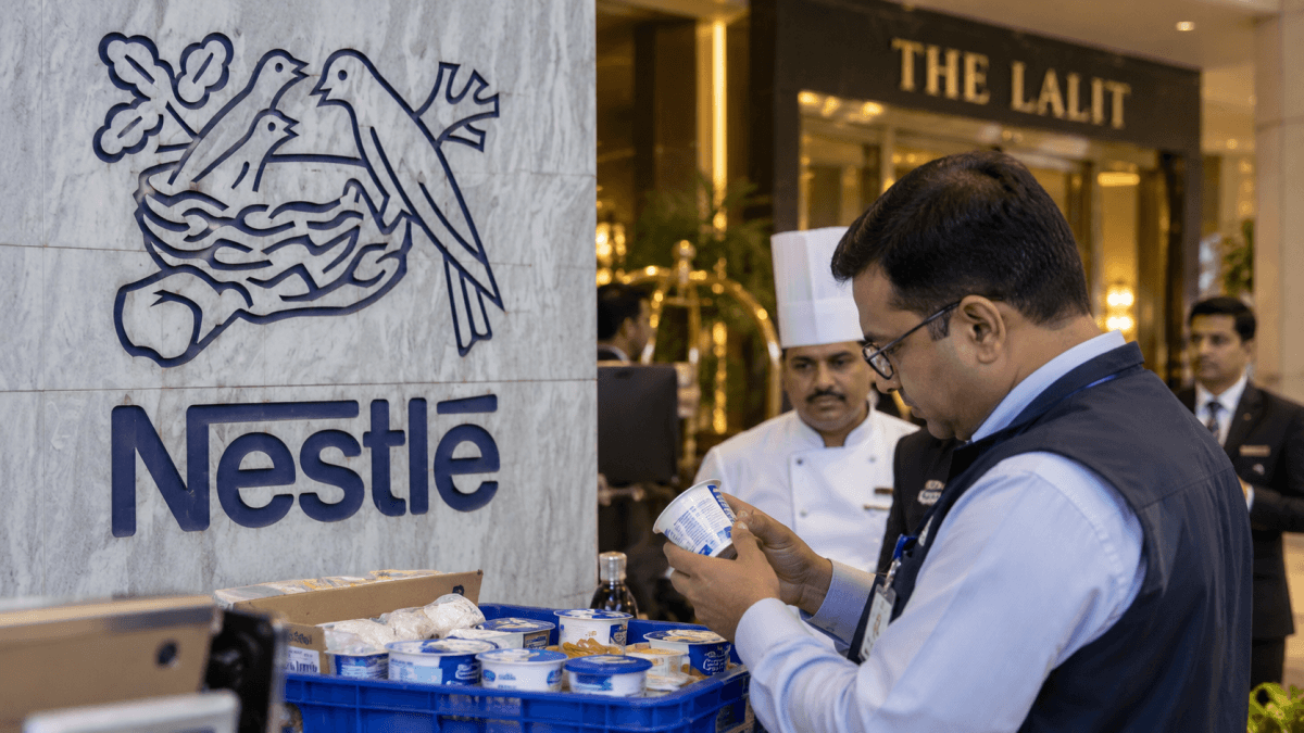 FSSAI issues notice to The Lalit hotel over unsafe Nestle dairy product