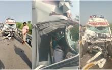 4 killed after ambulance carrying soldier's remains crashes into Army truck in UP