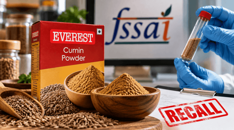 FSSAI orders Everest cumin powder recall after sample tests unsafe; pesticide residues exceed limits
