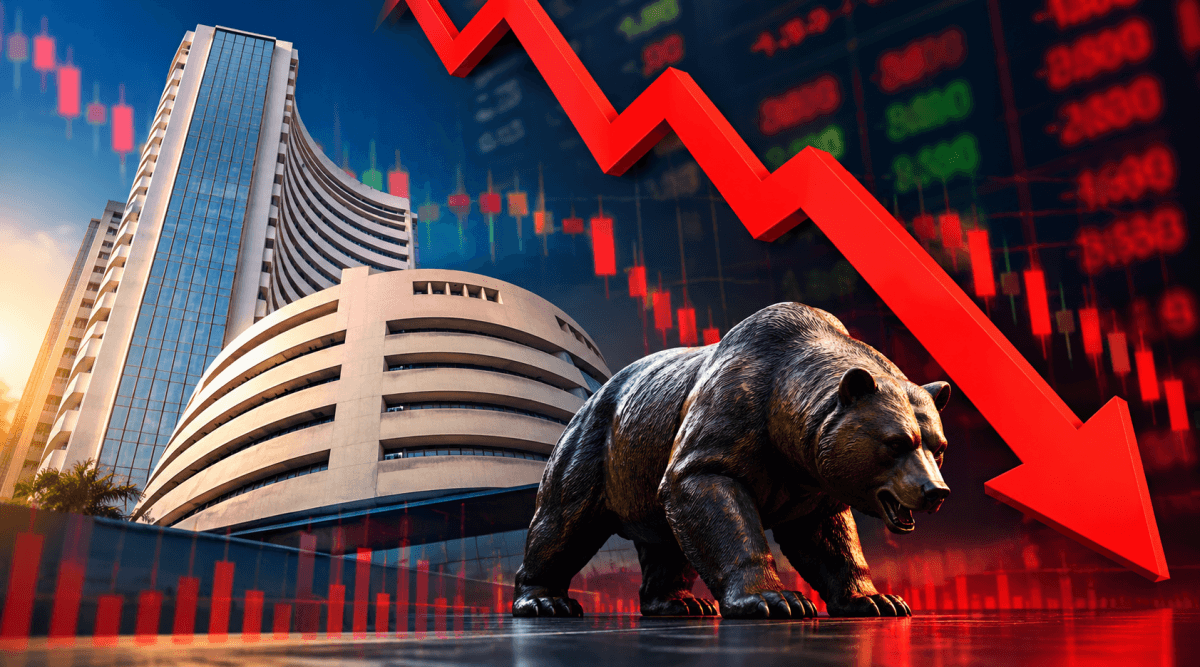 Sensex and Nifty fall in early trade ahead of RBI policy decision