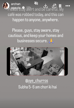 'Stole My Entire Cash Counter': Bigg Boss Star Archana Gautam's Mumbai Cafe Robbed, Shares CCTV Footage & Warns Fans To Stay Alert -