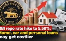 RBI repo rate hike to 5.50%: Home, car and personal loans may get costlier