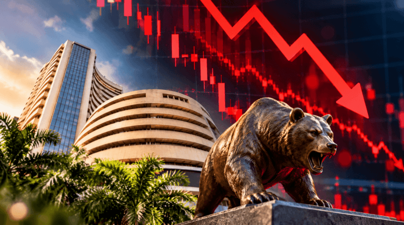 Sensex slumps 429 points, Nifty falls below 22,650 after RBI rate hike Sensex slumps 429 points, Nifty falls below 22,650 after RBI rate hike
