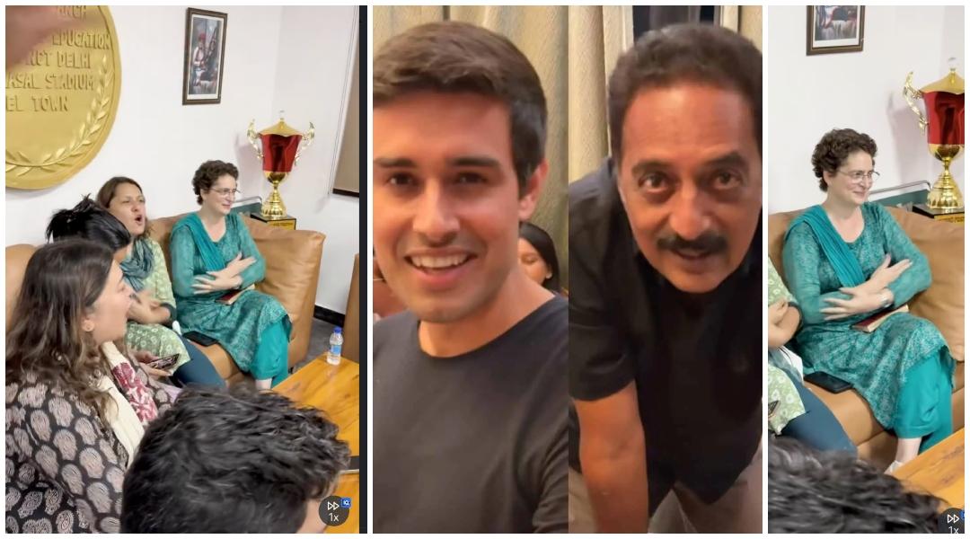 Dhruv Rathee joins Prakash Raj at Bengaluru protest against SIR; Priyanka Gandhi chants 'Gyanesh Kumar kahan milenge? Modi ji ki godi mein