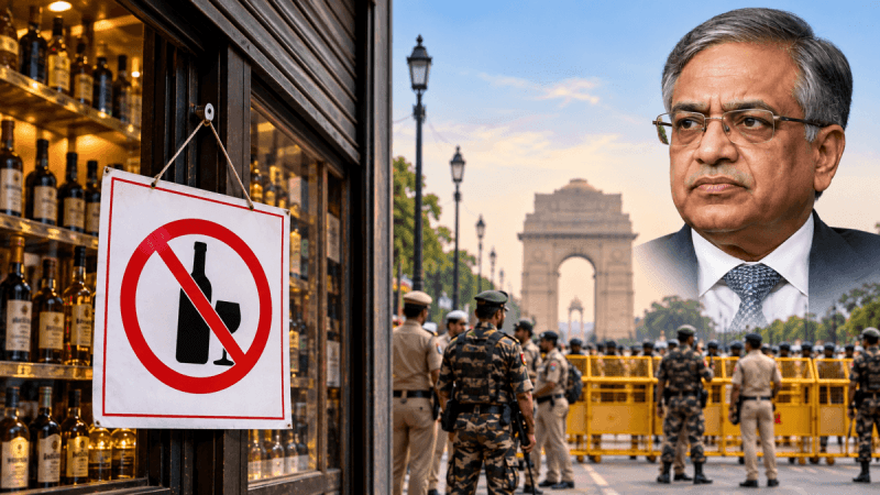 All liquor shops in Delhi to remain shut for 2 days in view of CJP protest: 'Preventive measure for public order' All liquor shops in Delhi to remain shut for 2 days in view of CJP protest: 'Preventive measure for public order'