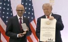 Trump honours Satya Nadella, Elon Musk and four other tech leaders with top US science awards