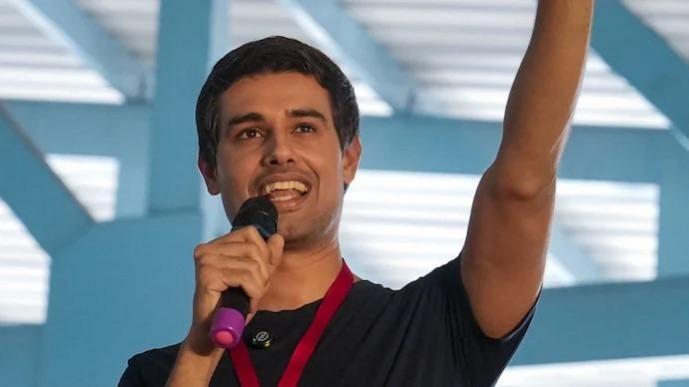 Dhruv Rathee detained from Gurugram home ahead of CJP protest in Delhi Dhruv Rathee detained from Gurugram home ahead of CJP protest in Delhi