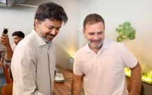 Rahul meets CM Vijay: An hour of talks, followed by coffee and tiramisu together