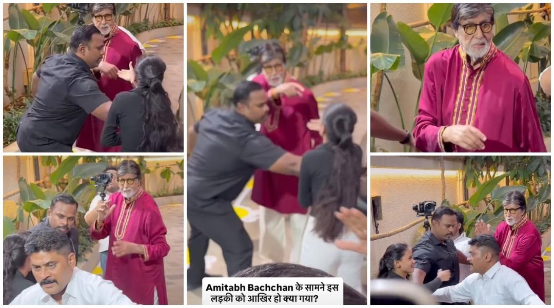 Amitabh Bachchan ignores young fans who breached security to shake hands with him on his birthday; trolled