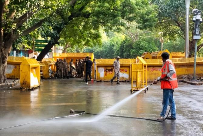 Jantar Mantar de-notified as designated protest site; Delhi names three alternative venues Jantar Mantar de-notified as designated protest site; Delhi names three alternative venues