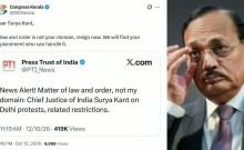 Kerala Congress demands CJI Surya Kant's resignation over 'law and order' remark, says 'we will find your replacement'
