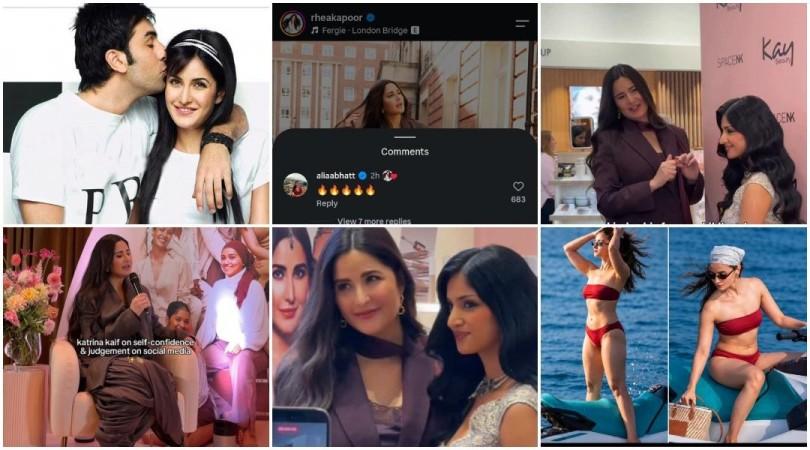 Alia Bhatt reacts to husband Ranbir Kapoor's ex-GF Katrina Kaif's pics; fans say this is how Bollywood moves on Alia Bhatt reacts to husband Ranbir Kapoor's ex-GF Katrina Kaif's pics; fans say this is how Bollywood moves on