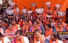 JNU sexual harassment case: BJP seeks action against Congress MP, stages protests across Gujarat