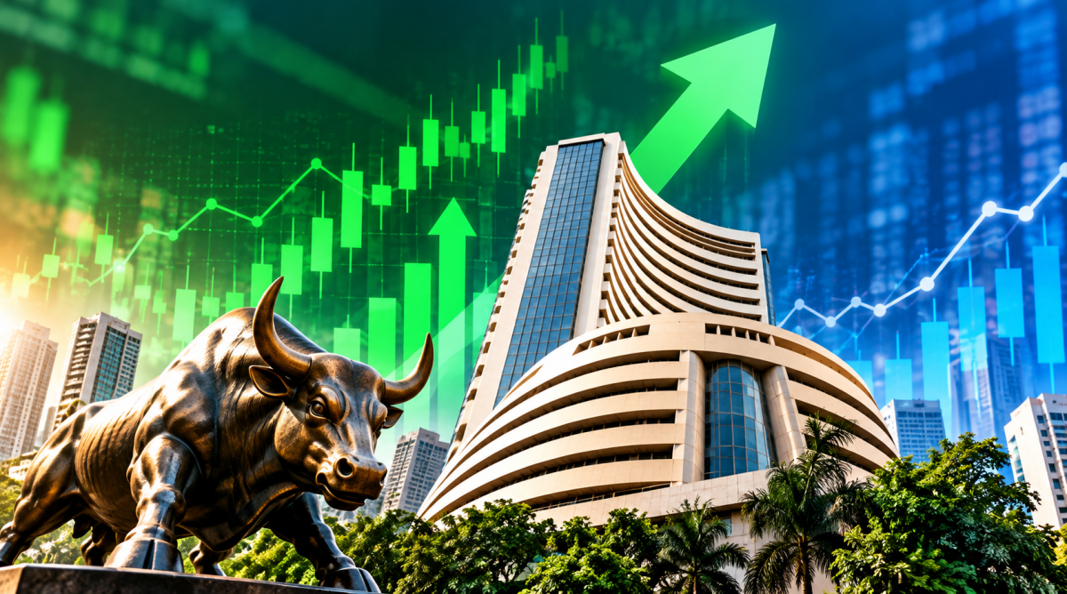 : Sensex, Nifty open flat; IT and realty stocks lead gains of up to 2%