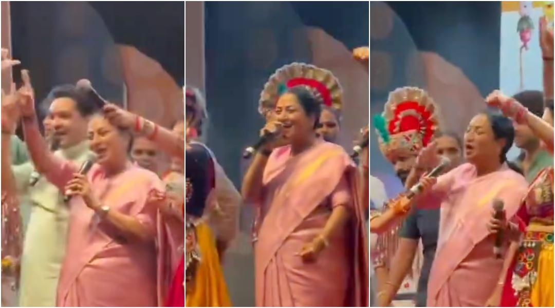 Delhi CM Rekha Gupta chants 'Modi Modi' during pooja amid protests and heightened security in capital