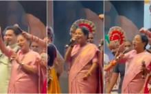 Delhi CM Rekha Gupta chants 'Modi Modi' during pooja amid protests and heightened security in capital