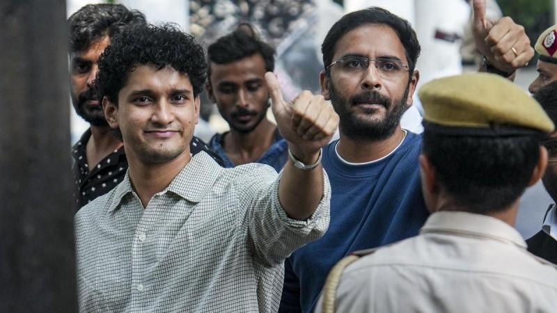Delhi court remands CJP leaders Saurav Das, Ashutosh Ranka to 5 days of judicial custody Delhi court remands CJP leaders Saurav Das, Ashutosh Ranka to 5 days of judicial custody