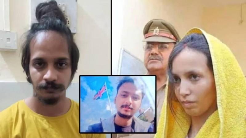 Muskan Rastogi and Sahil Shukla sentenced to death by a Meerut court for the gruesome murder of Saurabh Rastogi.