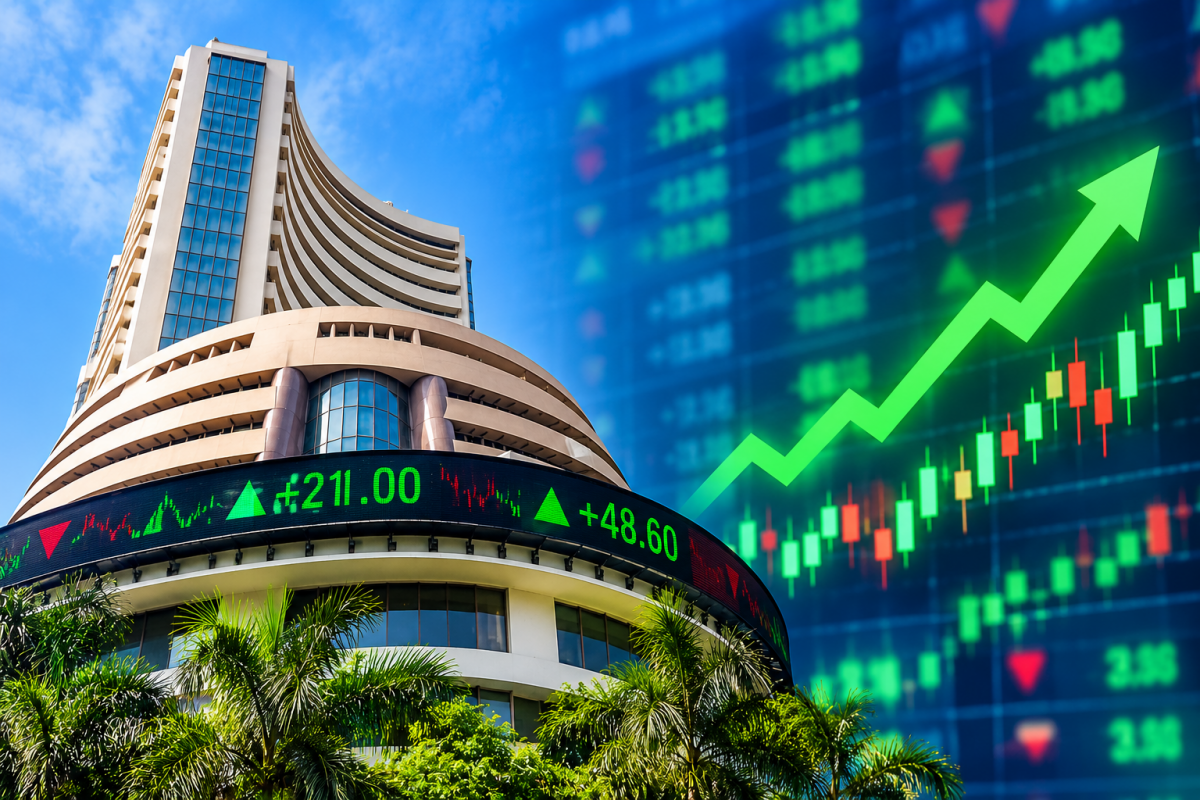 Sensex gains 211 points, IT buying supports markets despite global sell-off