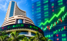 Sensex gains 211 points, IT buying supports markets despite global sell-off