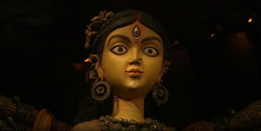 Adorned with lights and steeped in lore, Durga Puja pandals open for devotees across nation Adorned with lights and steeped in lore, Durga Puja pandals open for devotees across nation