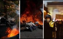 France protests turn violent: Luxury stores looted, over 1,200 arrested; historic town hall set ablaze