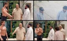Shirtless Tiger Shroff shows chest dressing and bandaged right arm to Eknath Shinde after gunshots firing; first photos of attackers tracked