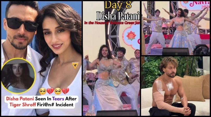 Disha Patani cries as she rushed to meet ex-BF Tiger Shroff after firing incident, cuts short Jamnagar performance