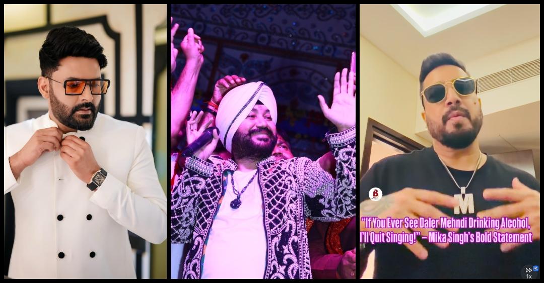 'I'll quit singing if you ever see Daler Mehndi drinking alcohol': Mika Singh, Kapil Sharma slam trolls accusing Daler Mehndi of performing while intoxicated