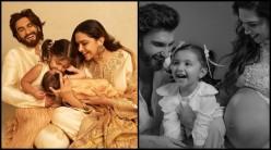 Deepika Padukone-Ranveer Singh name second daughter Devi; Dua kisses baby sister on forehead in picture-perfect family photo