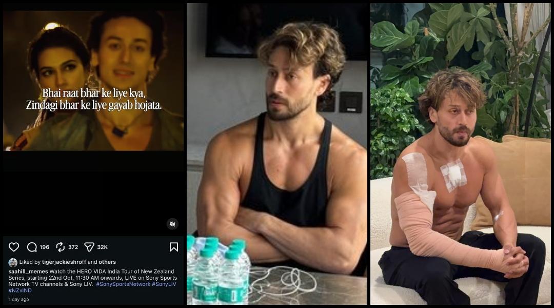 'Zindagi Bhar Ke Liye Gayab': Tiger Shroff likes Instagram post featuring Heropanti scene two days after firing incident