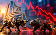 Sensex, Nifty decline for 2nd straight session; Smallcaps drop over 2 pc