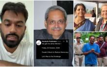 'Har gali mein Jantar Mantar': Nirmala Sitharaman's husband, economist Parakala Prabhakar, to join Dipke at anti-SIR protest