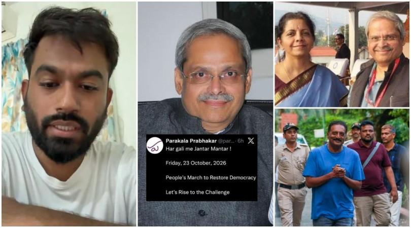 'Har gali mein Jantar Mantar': Nirmala Sitharaman's husband, economist Parakala Prabhakar, to join Dipke at anti-SIR protest