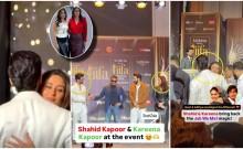 Exes Kareena Kapoor and Shahid Kapoor kiss and hug each other during IIFA press conference [watch]