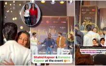 Exes Kareena Kapoor and Shahid Kapoor kiss and hug each other during IIFA press conference [watch]