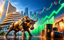 Sensex jumps over 370 points and Nifty crosses 22,700 amid strong buying in IT shares, Indian stock markets gain