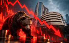 Sensex, Nifty end lower for 4th straight session amid geopolitical concerns
